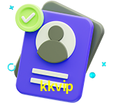 Tornar-se um membro do kkvip é muito simples
